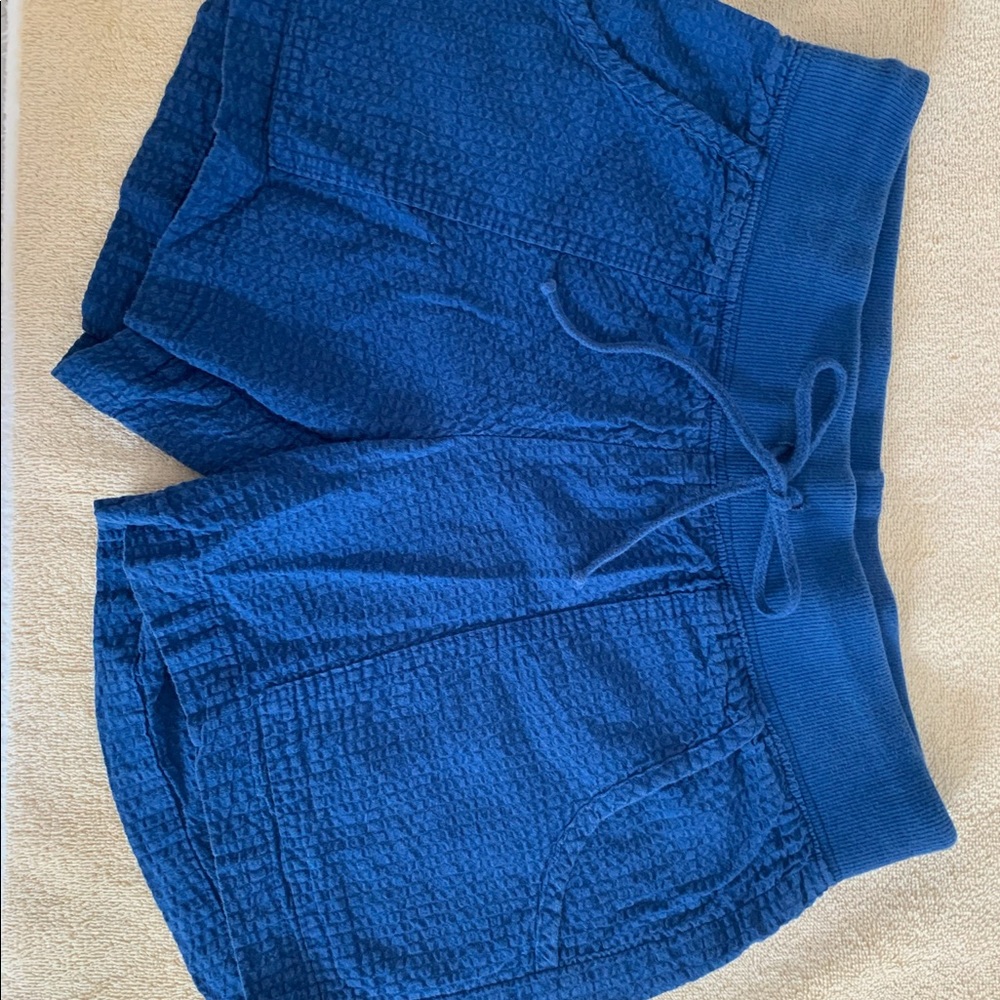 HARD TAIL, navy blue, cotton shorts size XS